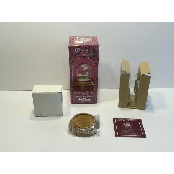 Come Let Us Adore Him Precious Moments Enesco LE Mini Pewter Figurine New In Box - Picture 1 of 6